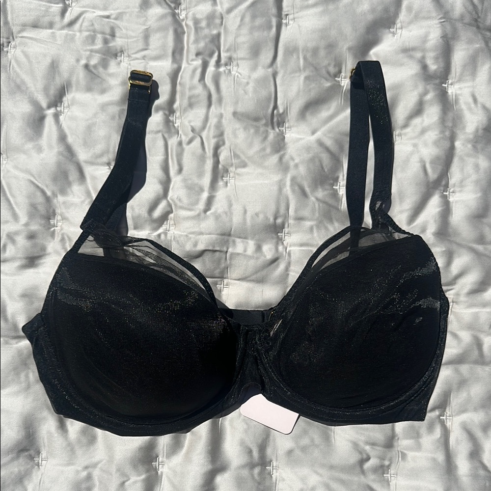 Agent Provocateur Black Push Up Bra NWT 34DD